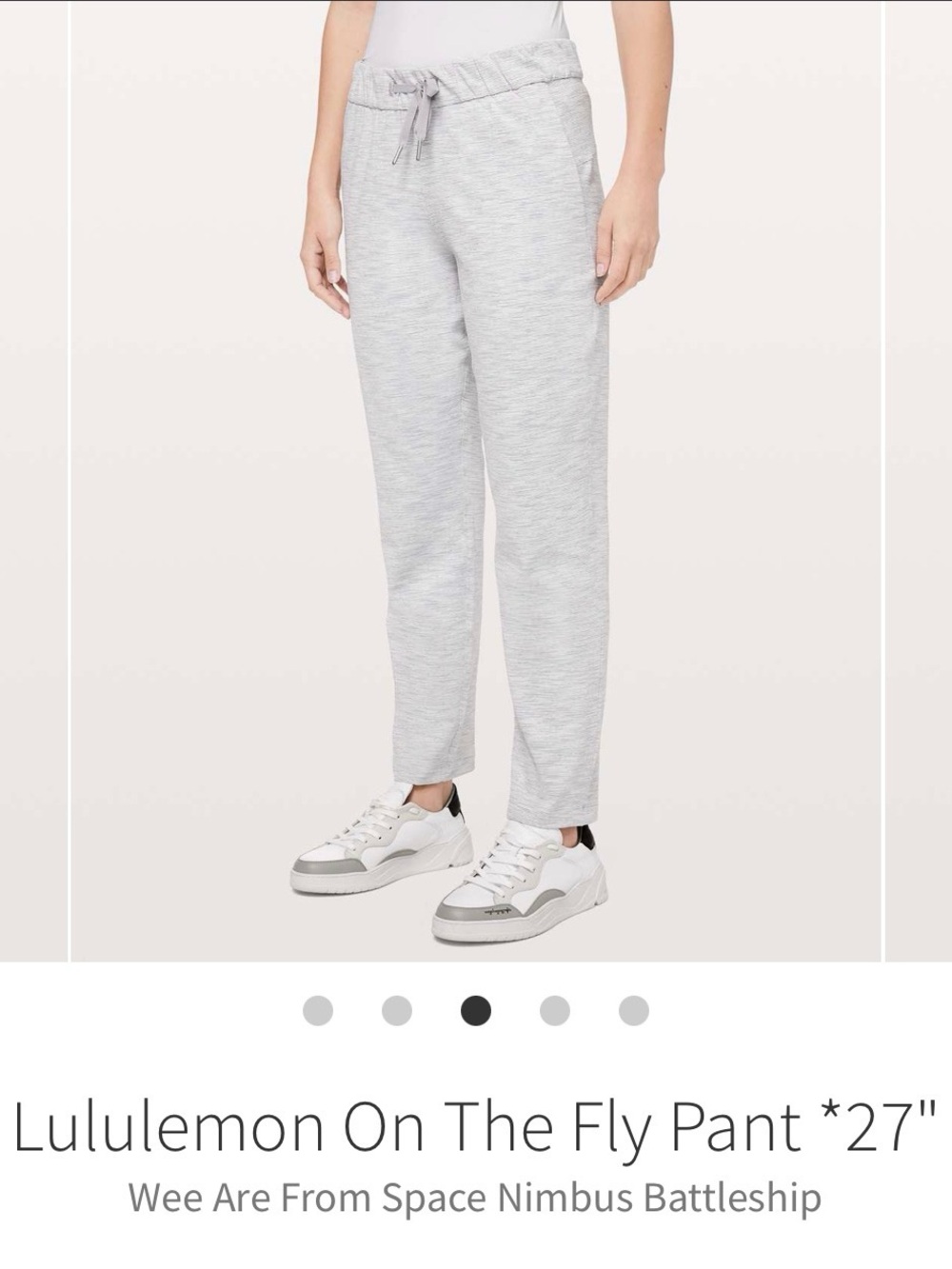 Lululemon On The Fly pant Sz 10